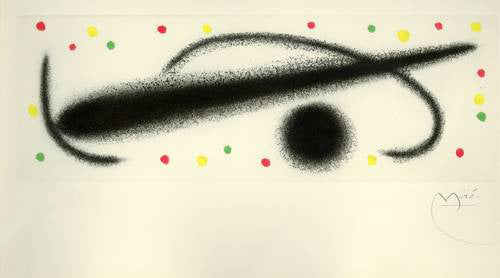 Joan Miro Fusees 2 (Dupin 253) 1959