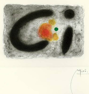 Joan Miro Fusees 7 (Dupin 250) 1959