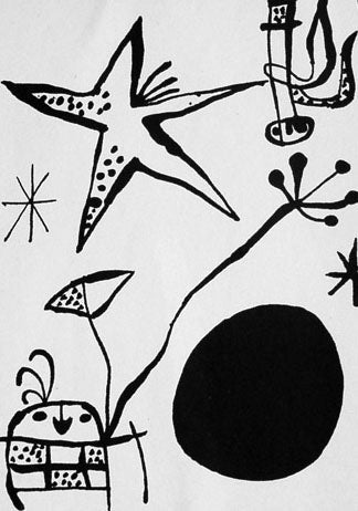 Joan Miro Joan Miro (Back Cover) (Cramer 39) 1956