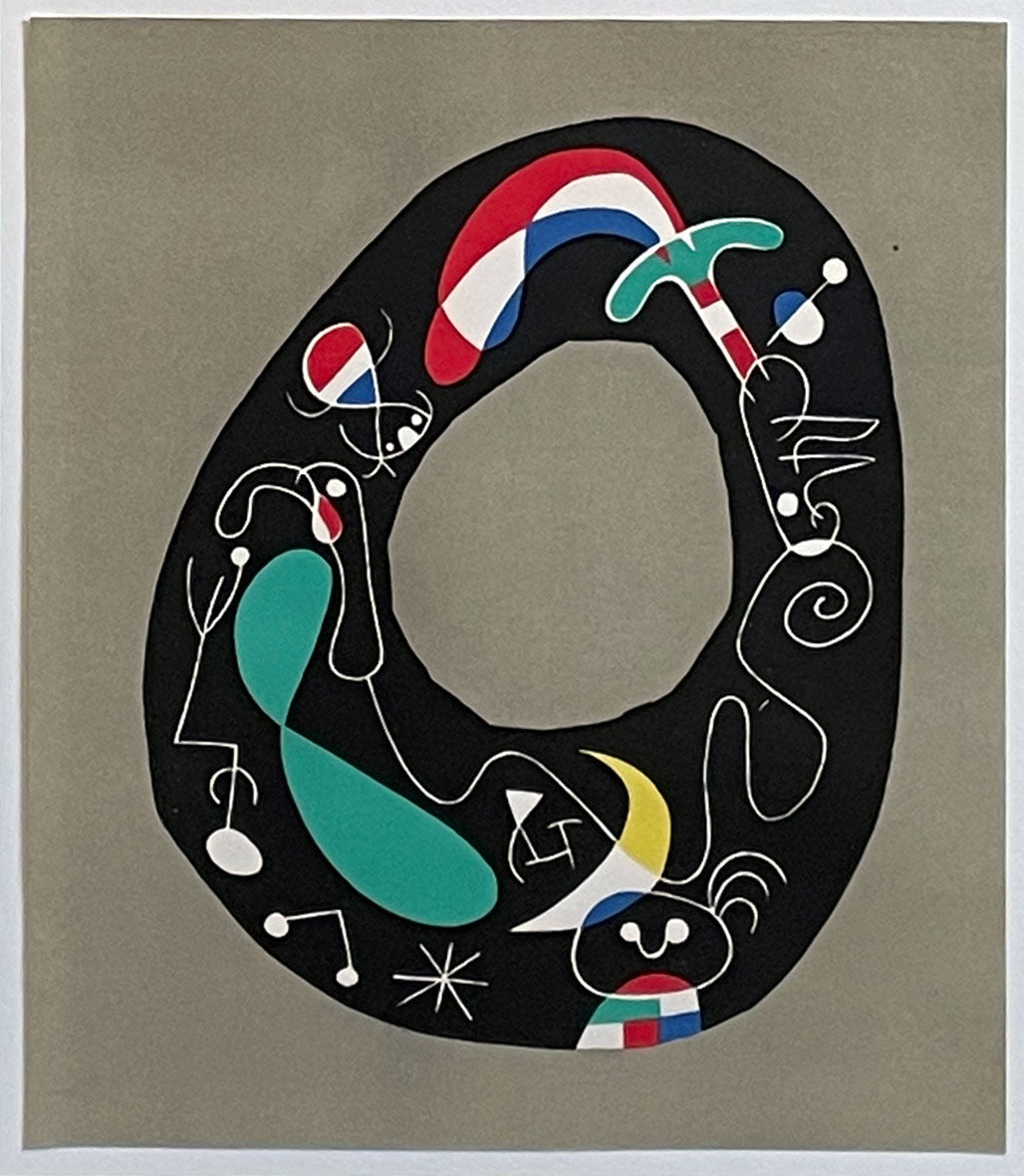 Joan Miro Joan Miro (Plate 1) (Cramer 39) 1956