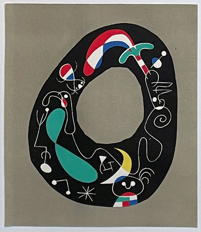 Joan Miro Joan Miro (Plate 1) (Cramer 39) 1956