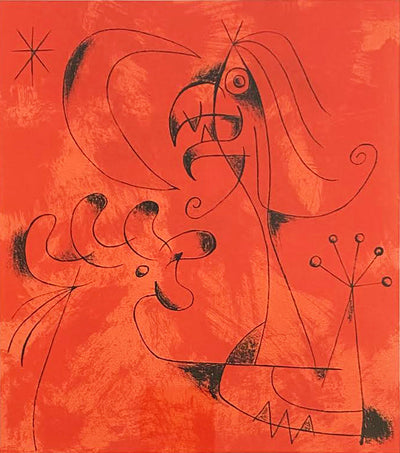 Joan Miro Joan Miro (Plate 6) (Cramer 39) 1956