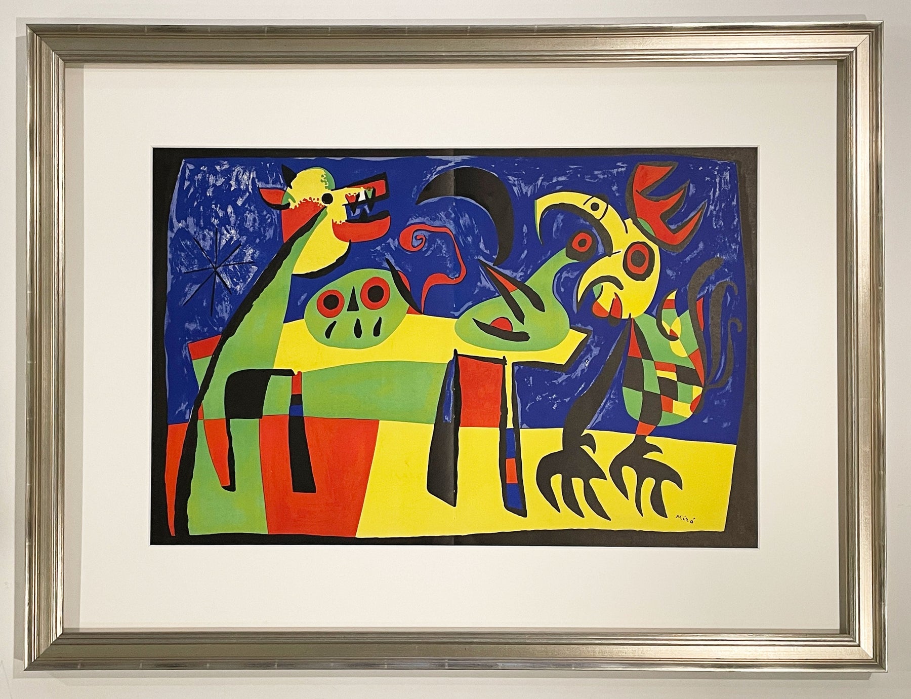 Joan Miro Le Chien Aboyant A La Lune Mourlot 121 1953 Georgetown joan-miro-le-chien-aboyant-a-la-lune-mourlot-121-1953-georgetown