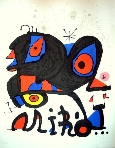 Joan Miro Louisiana (Maeght 944) 1975