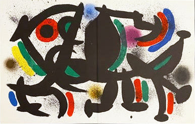 Joan Miro Miro Lithographe I, Plate VIII (Cramer 160, Mourlot 864) 1972
