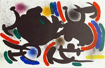 Joan Miro Miro Lithographe I, Plate VII (Cramer 160, Mourlot 863) 1972