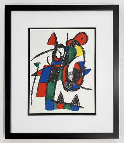 Joan Miro Miro Lithographe II, Plate II (Mourlot 1038) 1975