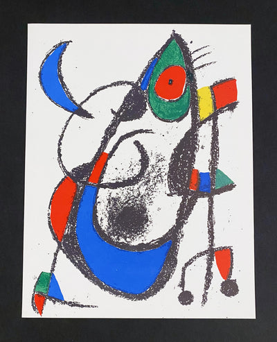 Joan Miro Miro Lithographe II, Plate XI (Mourlot 1047) 1975