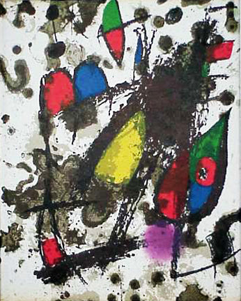 Joan Miro Miro Lithographe II (cover) (Mourlot 1036) 1975