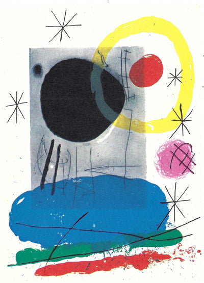 Joan Miro Miro: Peintures Sur Cartons (Cramer 102, Publisher: Maeght) 1965