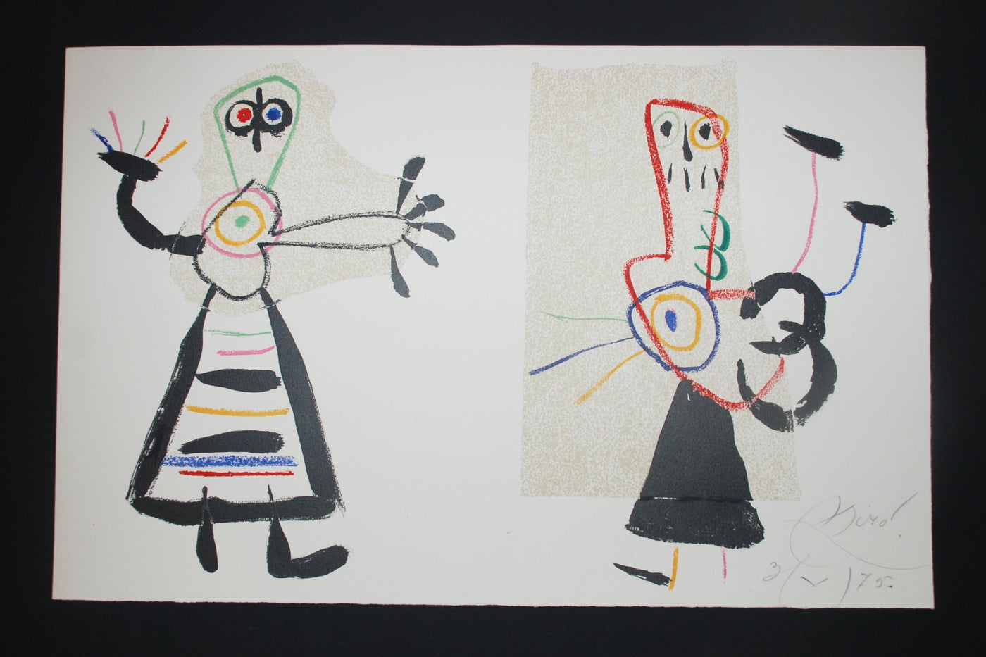 Joan Miro Plate 18 (Cramer 204) 1975