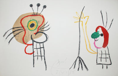 Joan Miro Plate 22 (Cramer 204) 1975