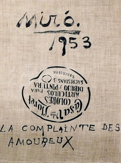 Joan Miro Plate 4 Derriere le Miroir #57-58-59 (Cramer 26 Mourlot 197) 1953
