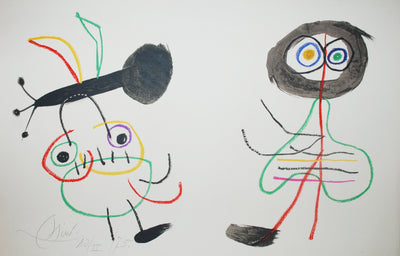 Joan Miro Plate 8 (Cramer 204) 1975