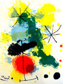 Joan Miro Prints from the Mourlot Press (frontispiece) (Mourlot 332, Cramer 91) 1964