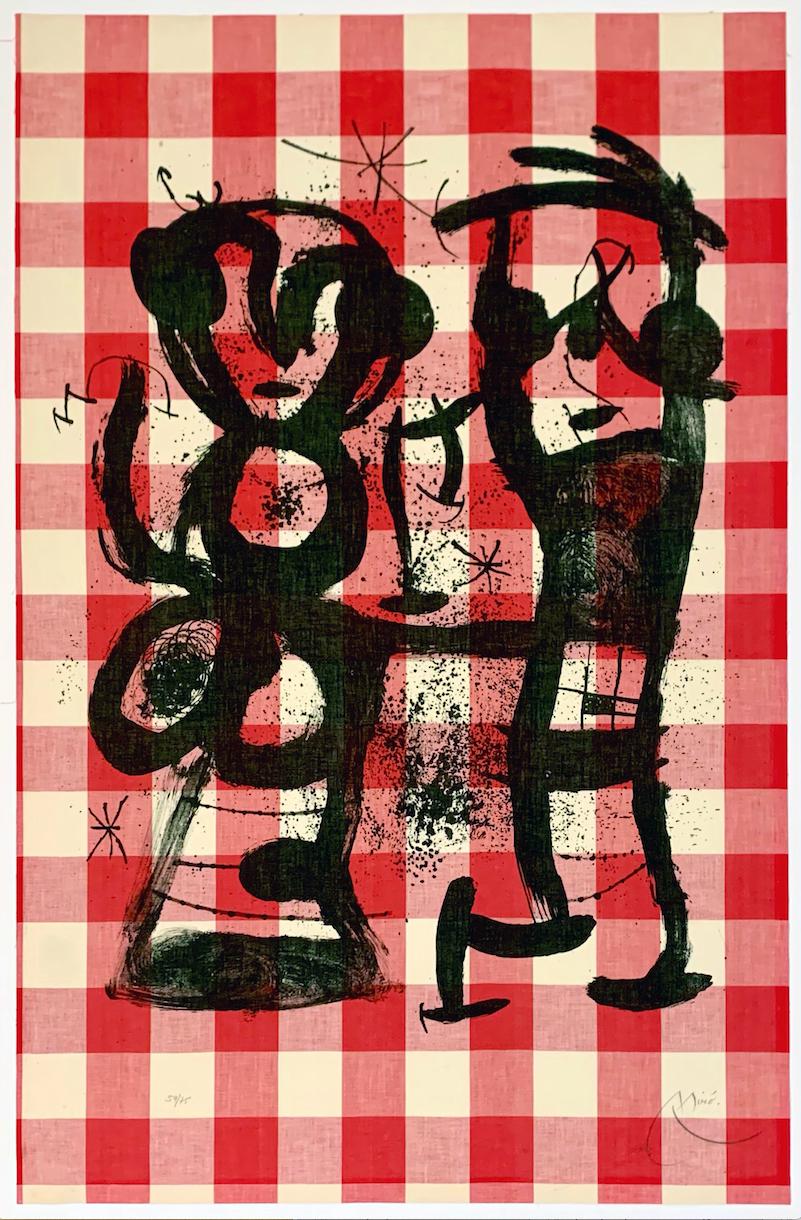 Joan Miro The Rustics (M.589) 1969