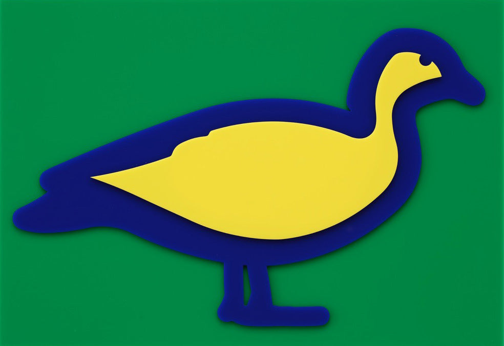 Julian Opie Small Birds: Australian Wood Duck 2020