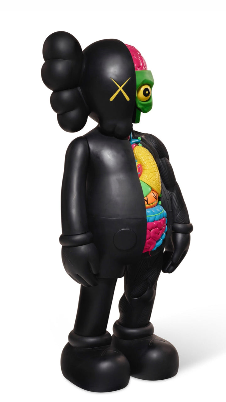 KAWS Four Foot Dissected Companion (Black) 2009 – Georgetown Frame
