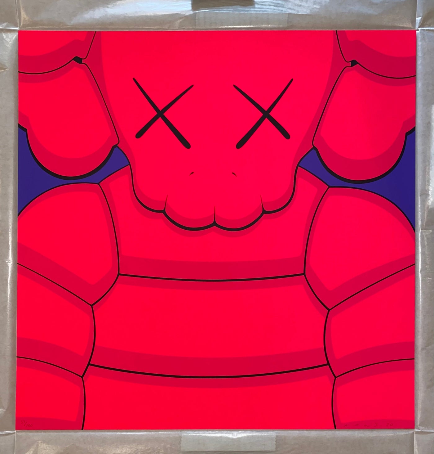 KAWS What Party (Pink) 2020