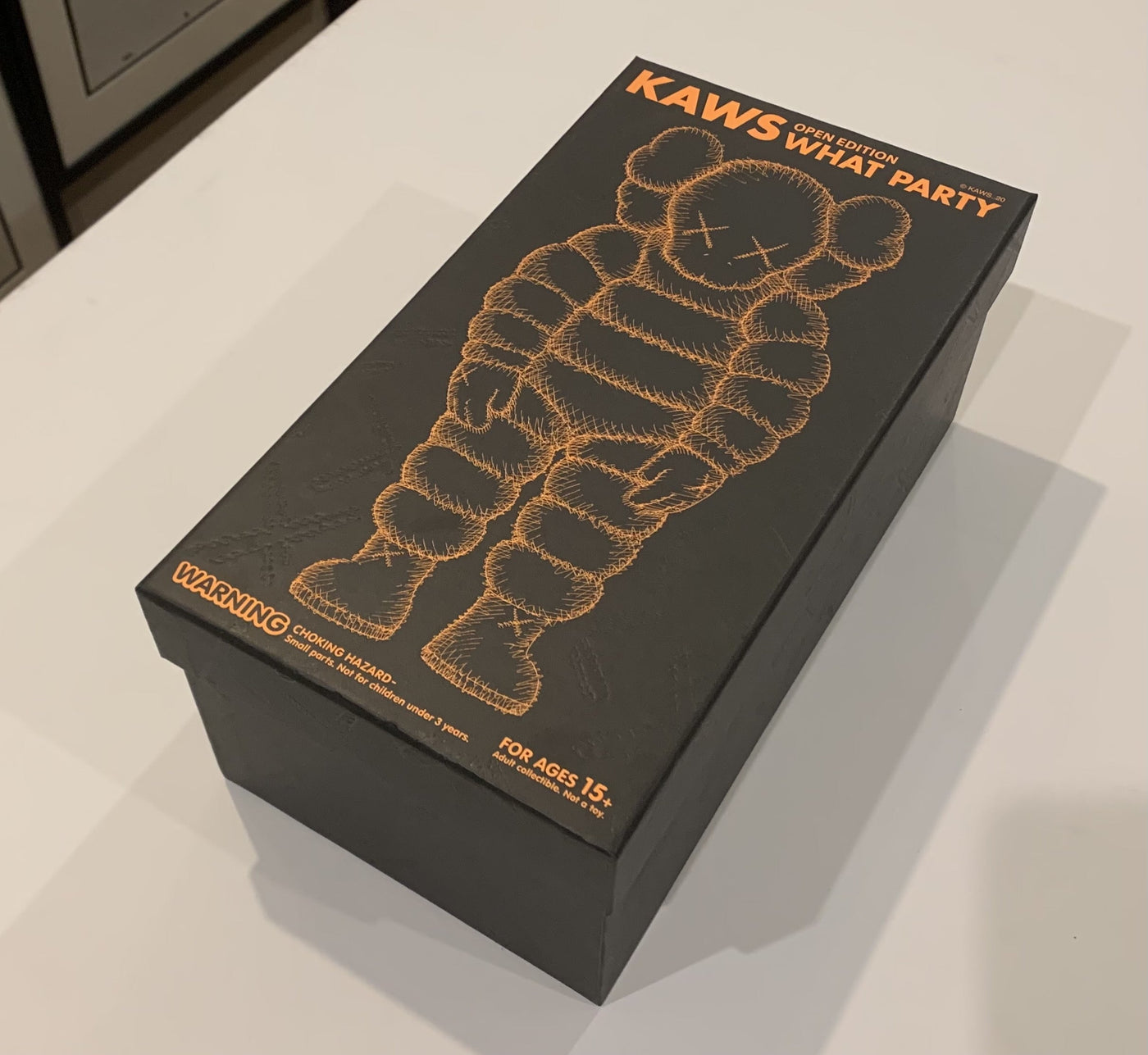 KAWS What Party Vinyl Figure (Orange) 2020