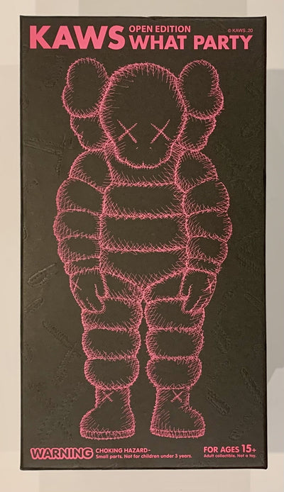 KAWS What Party Vinyl Figure (Pink) 2020