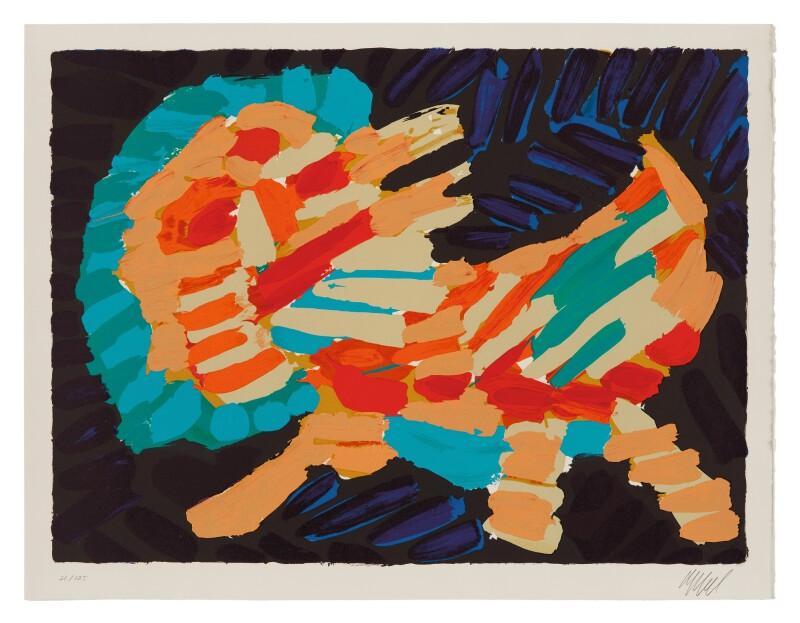 Karel Appel Smiling Cat 1978