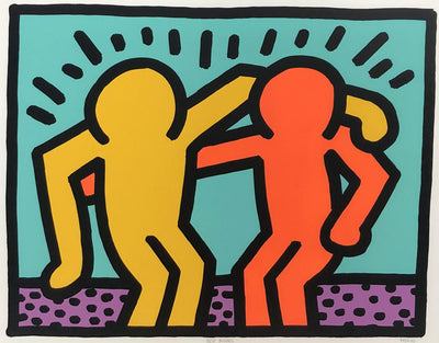 Keith Haring Best Buddies 1990