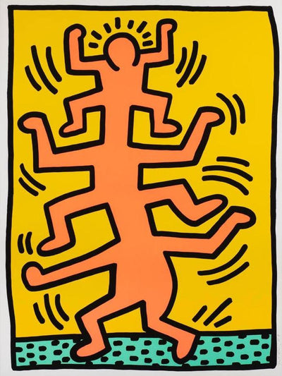 Keith Haring Growing 1 1988