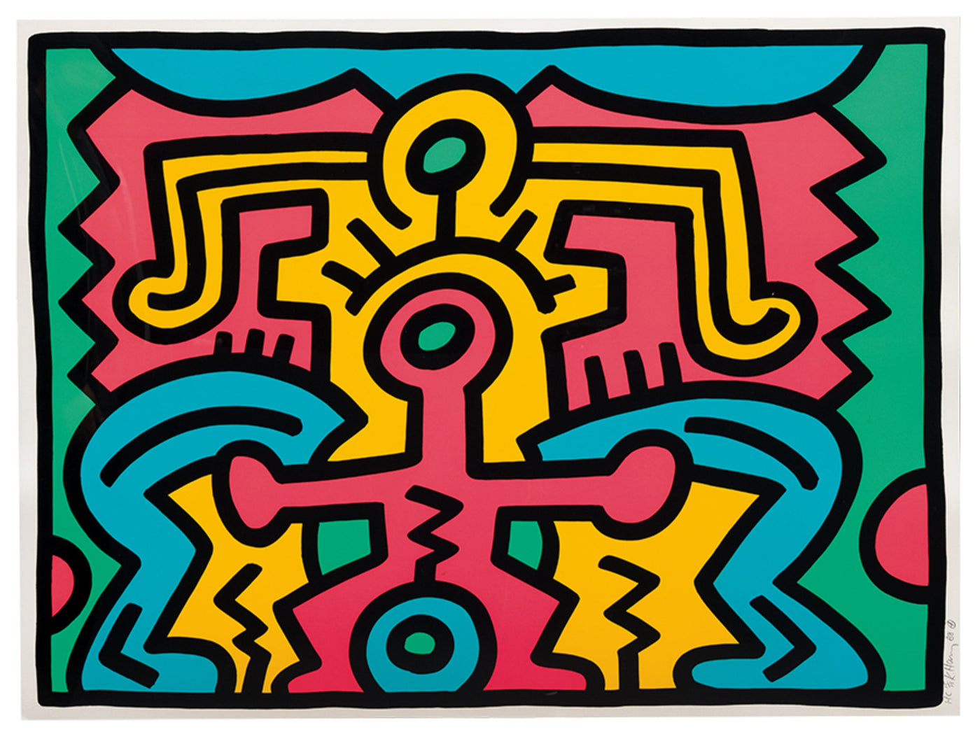 Keith Haring Growing Suite 1988