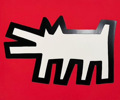 Keith Haring Icons Plate 2 1990