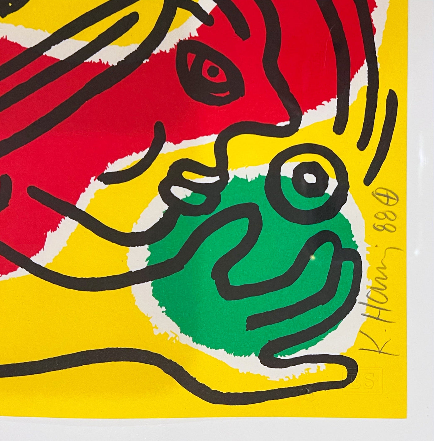 Keith Haring International Volunteer Day 1988