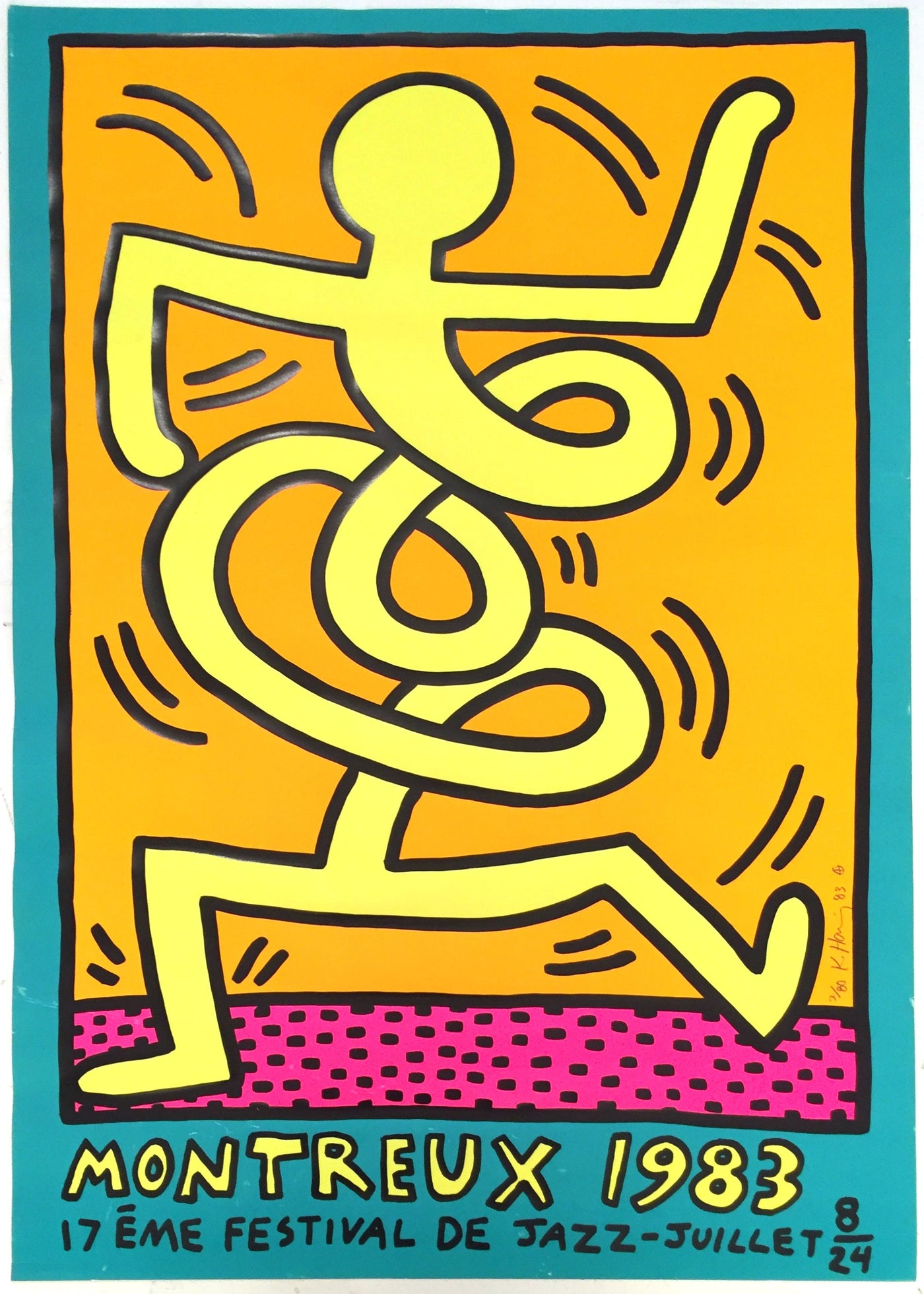 Keith Haring Montreux Festival de Jazz