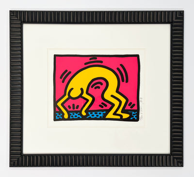 Keith Haring Pop Shop II Plate 2 (L. PP. 96-97) 1988