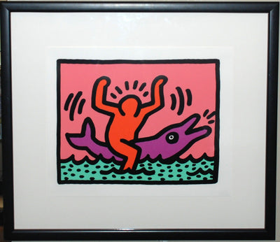 Keith Haring Pop Shop V Plate 2 (Littmann Page 149) 1989