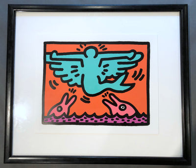 Keith Haring Pop Shop V Plate 3 1989