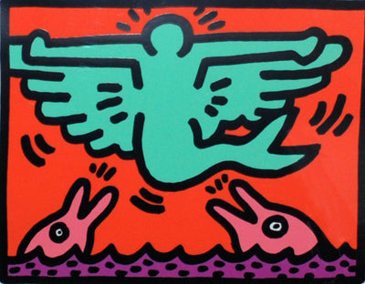 Keith Haring Pop Shop V Plate 3 (Littmann Page 149) 1989