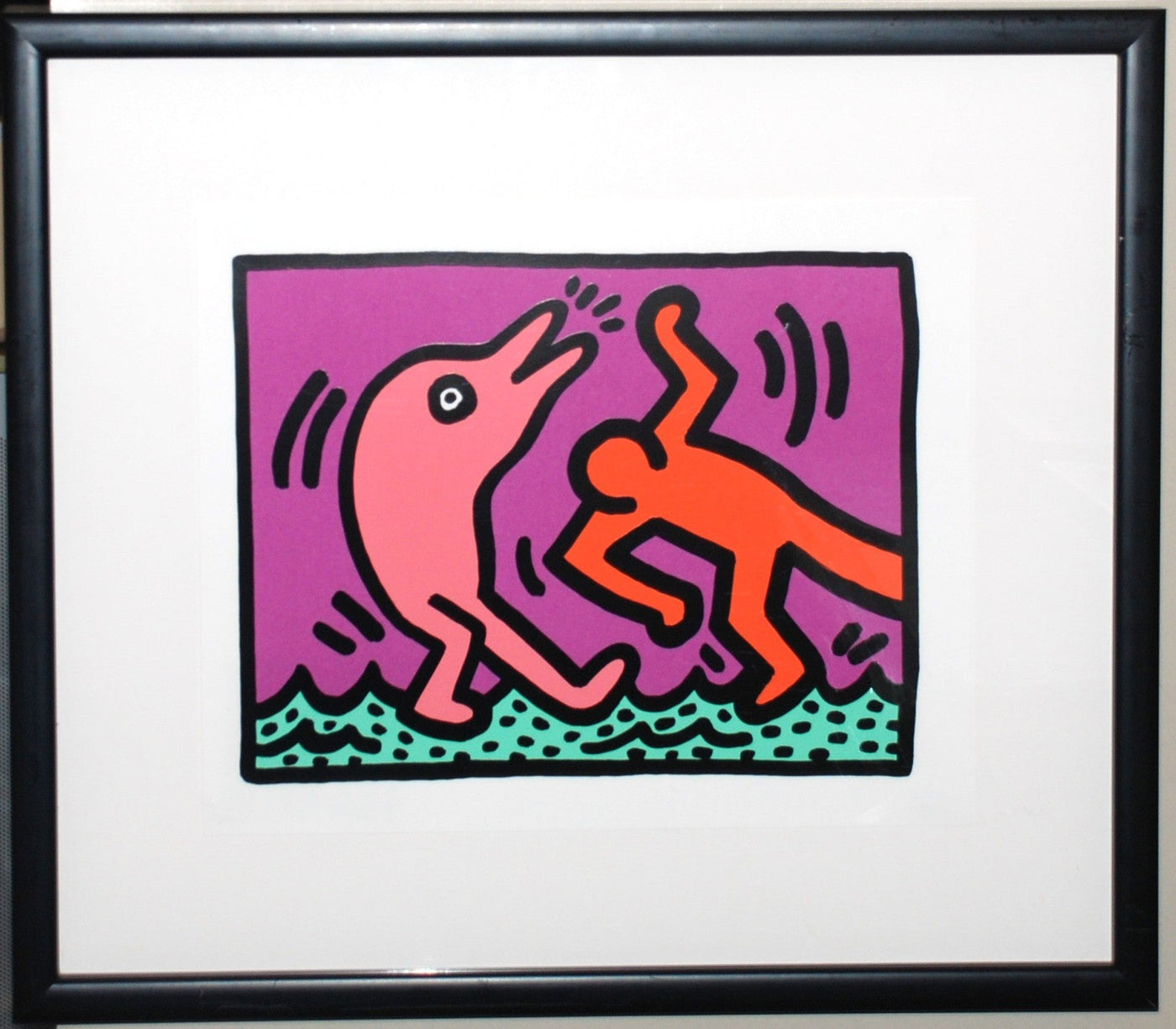 Keith Haring Pop Shop V Plate 4 (Littmann Page 149) 1989