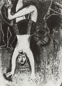 Marc Chagall Acrobat 1922