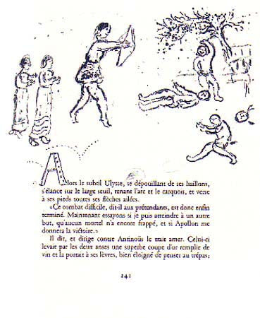 Marc Chagall Alors le subtil Ulysse (Cramer 96) 1975