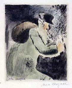 Marc Chagall An Old Jew, from Mein Leiben (Cramer 2) 1923