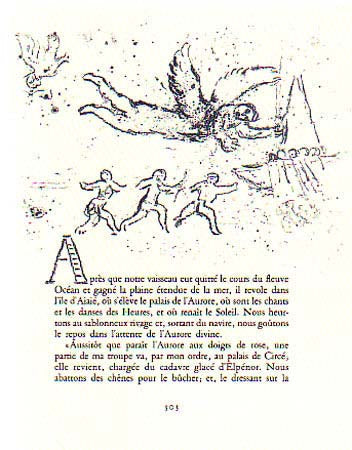 Marc Chagall Apres que notre vaisseau (Cramer 96) 1975