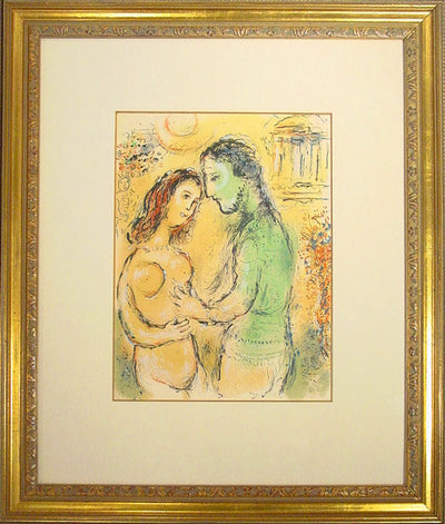Marc Chagall Ares and Aphrodite (Cramer 96) 1975