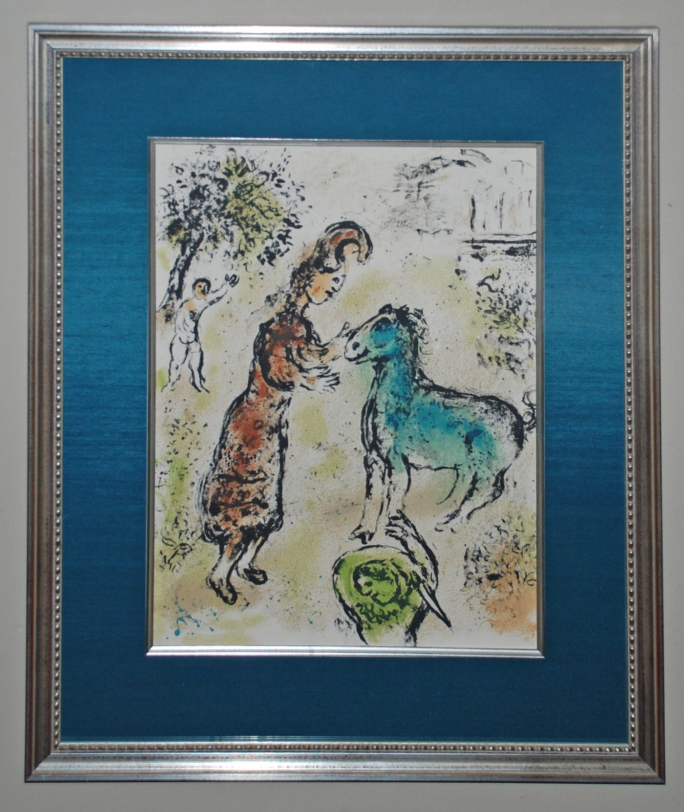 Marc Chagall Athena and the Horse (Cramer 96) 1975