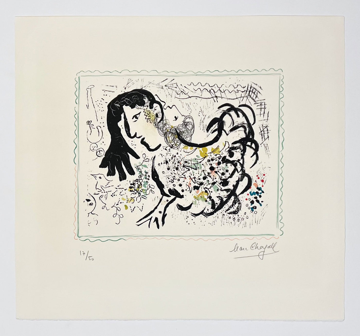 Marc Chagall Bucolique 1971