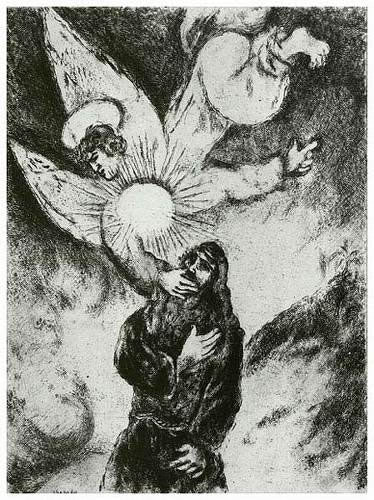 Marc Chagall Calling of Jeremiah (Cramer 29) 1956