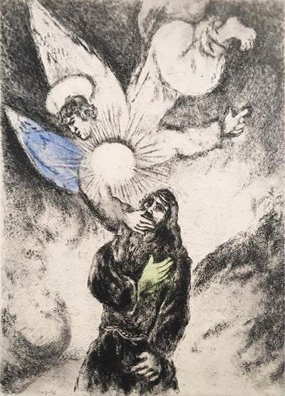 Marc Chagall Calling of Jeremiah (Cramer 30) 1958