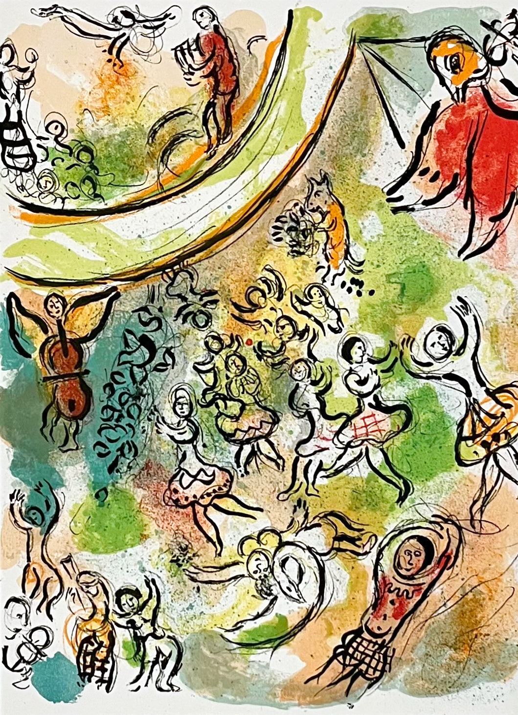 Marc Chagall Ceiling Of The Paris Opera Cramer 61 1965 Georgetown