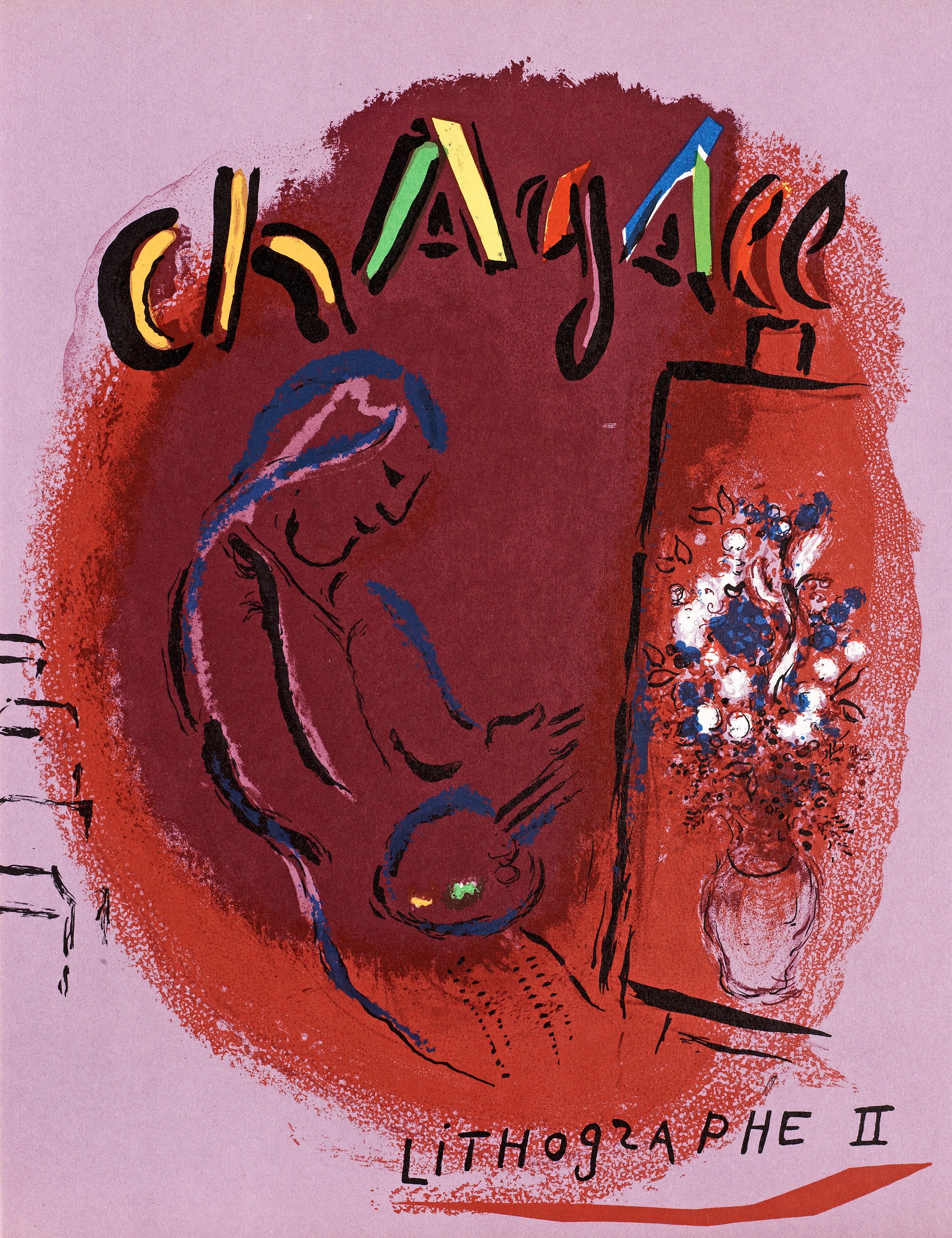 Marc Chagall Cover (Cramer 56 Mourlot 391) 1963 – Georgetown Frame Shoppe