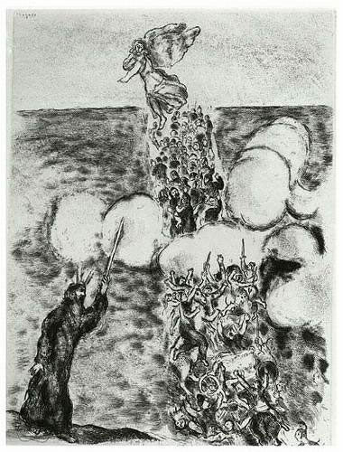 Marc Chagall Crossing of the Red Sea (Cramer 29) 1956