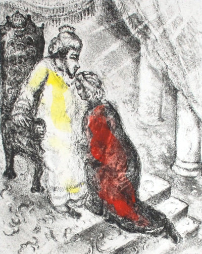 Marc Chagall David and Absalom (Cramer 30) 1958